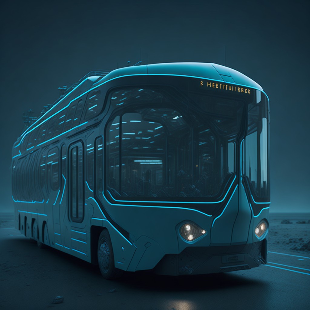 Sci-fi futuristic bus by Pickgameru on DeviantArt