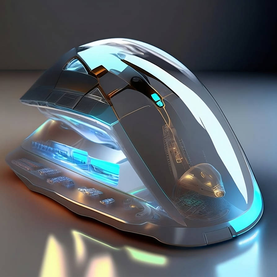 Futuristic sci-fi PC mouse by Pickgameru on DeviantArt