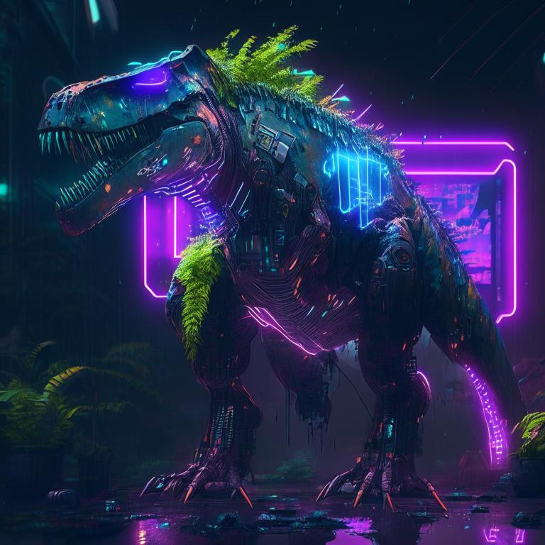 Futuristic T-REX by Pickgameru on DeviantArt