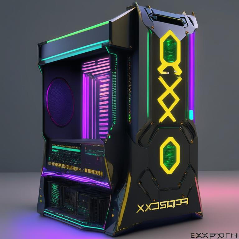 Futuristic PC system unit by Pickgameru on DeviantArt