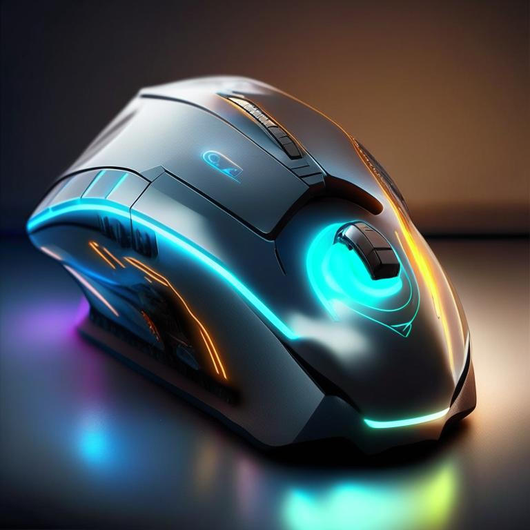 Futuristic sci-fi PC mouse by Pickgameru on DeviantArt