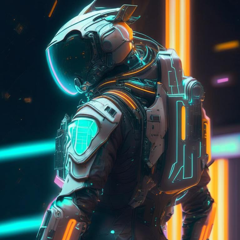 Futuristic sci-fi space suit by Pickgameru on DeviantArt