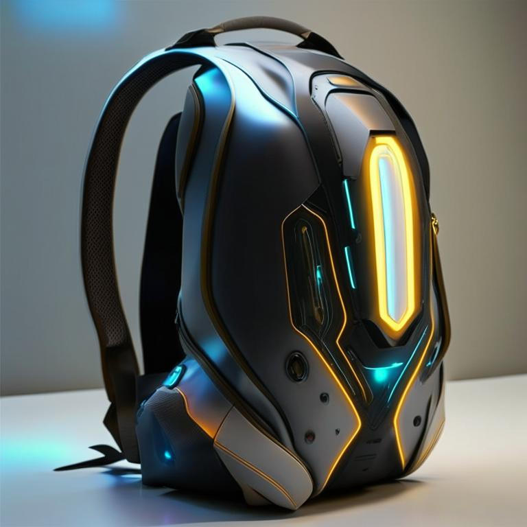 Futuristic sci-fi backpack by Pickgameru on DeviantArt