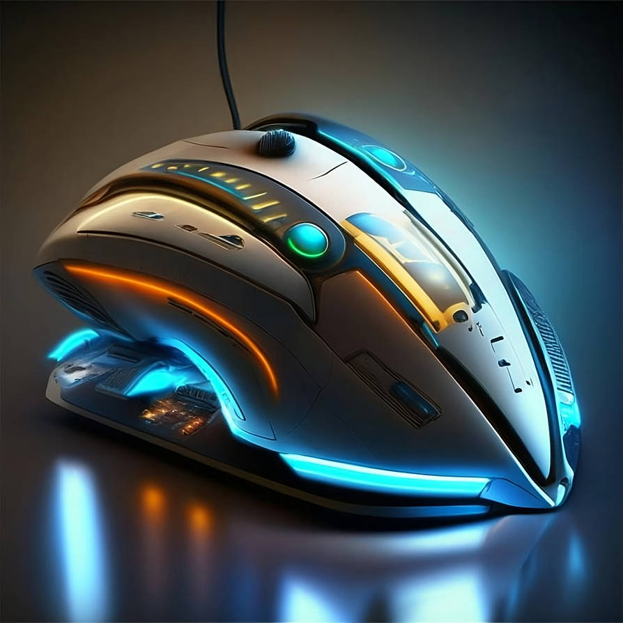 Futuristic sci-fi PC mouse by Pickgameru on DeviantArt