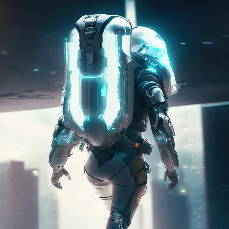 Futuristic sci-fi jetpack by Pickgameru on DeviantArt