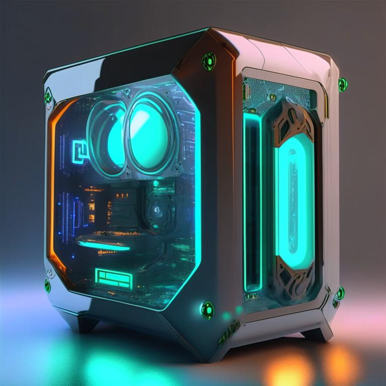 Pc Strategy Science Magic Technology Futuristic sci-fi PC system unit by Pickgameru on DeviantArt