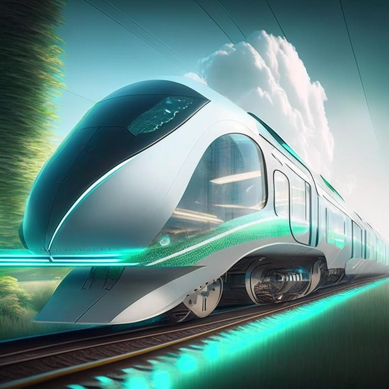 Science Fiction Train Futuristic sci-fi train by Pickgameru on DeviantArt