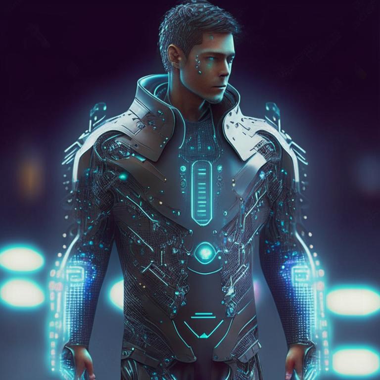 Futuristic sci-fi male clothes by Pickgameru on DeviantArt