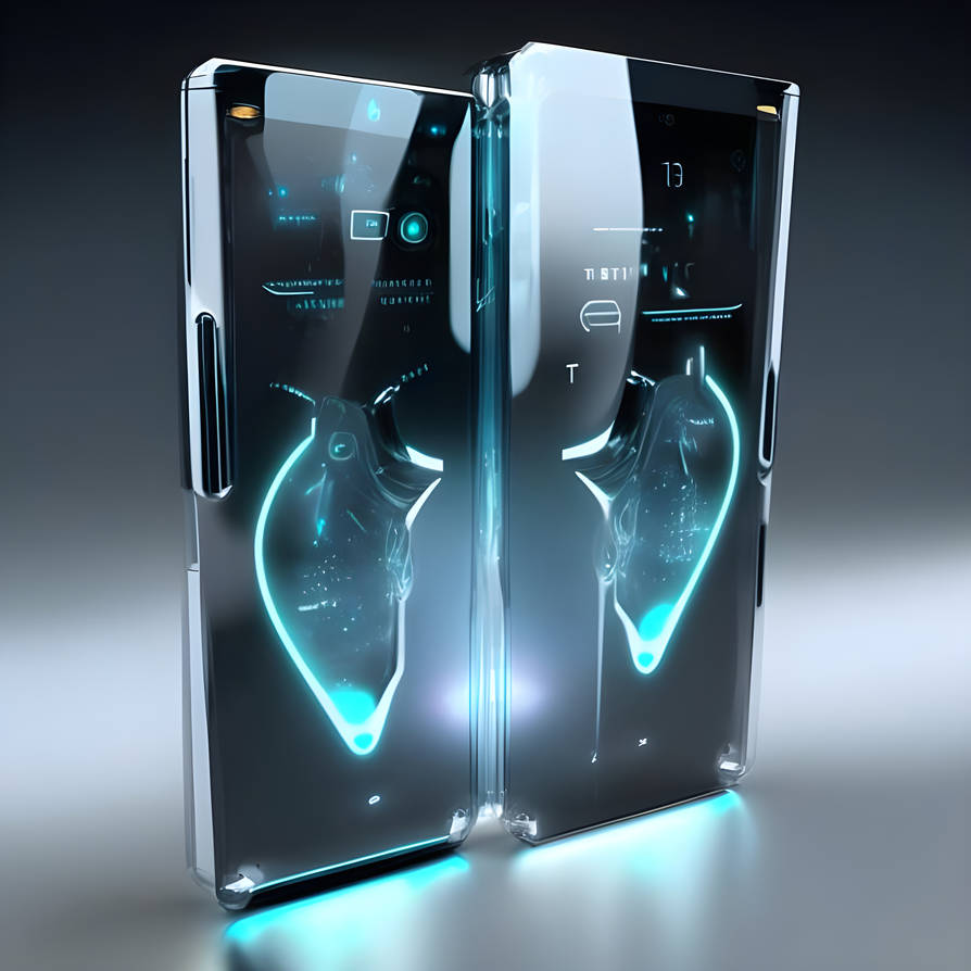 Futuristic sci-fi smartphone by Pickgameru on DeviantArt