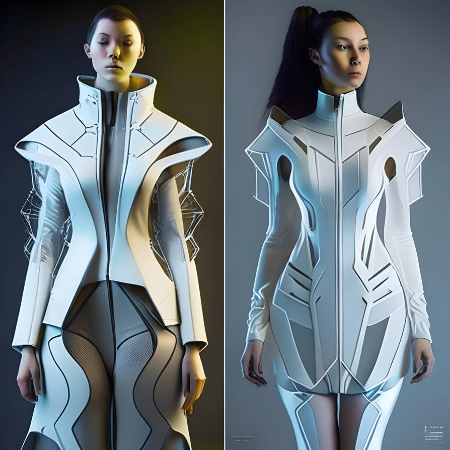Females of futuristic fashion  Futuristic fashion, Female, Model