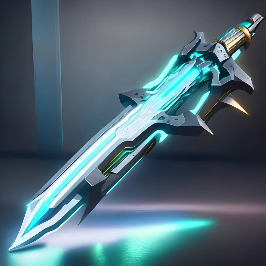 Futuristic sword by Pickgameru on DeviantArt