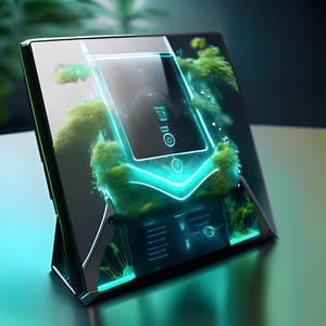 Futuristic android tablet