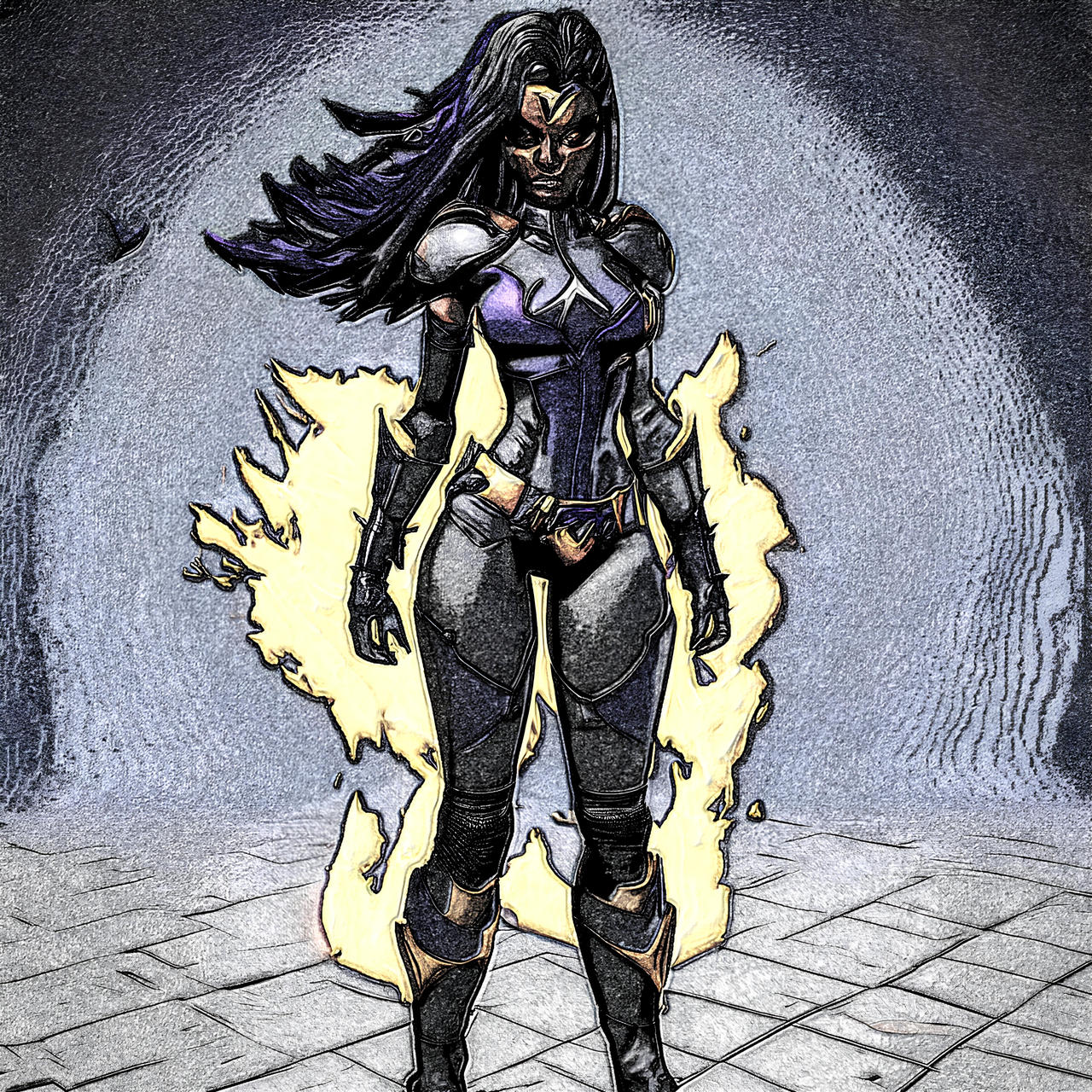 Blackfire - Teen Titans by Pickgameru on DeviantArt