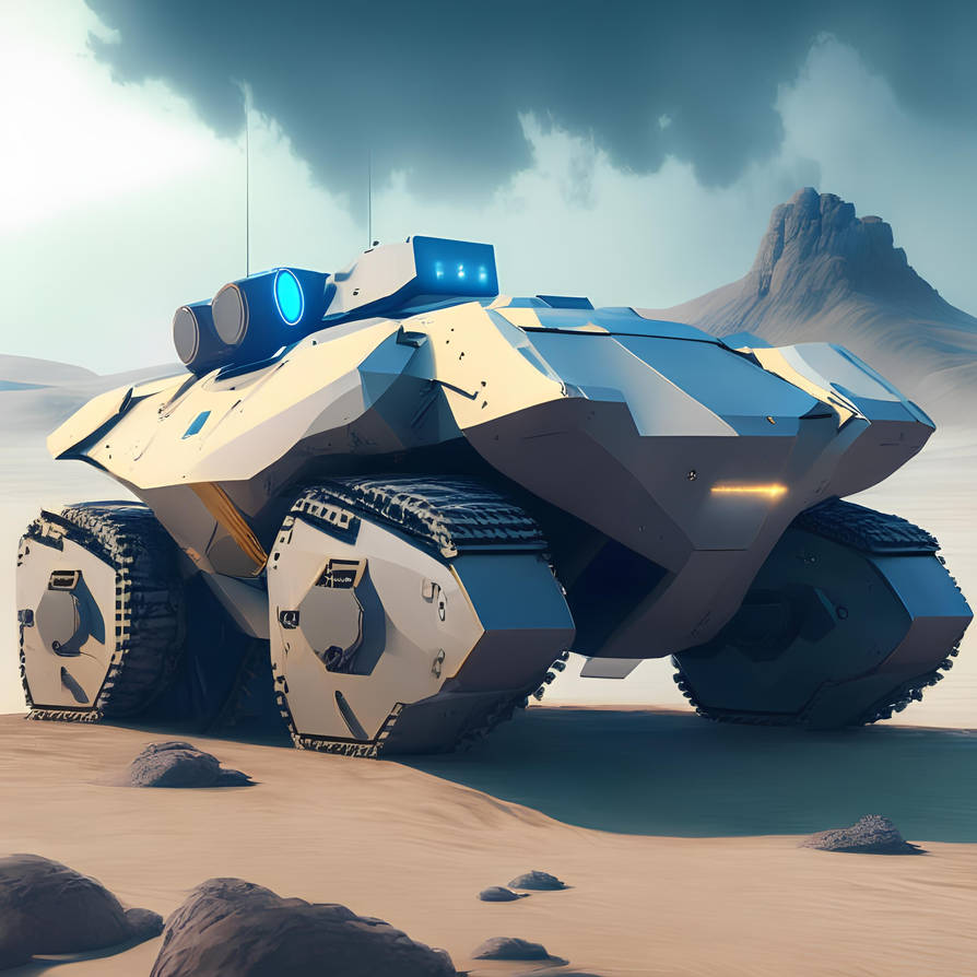 Tank Quad Roptor Riot Futuristic tank + Quad bike by Pickgameru on DeviantArt