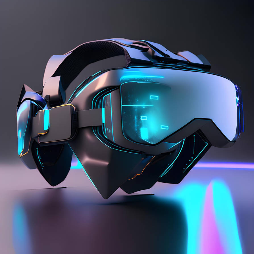 Vr Front Futuristic VR headset by Pickgameru on DeviantArt