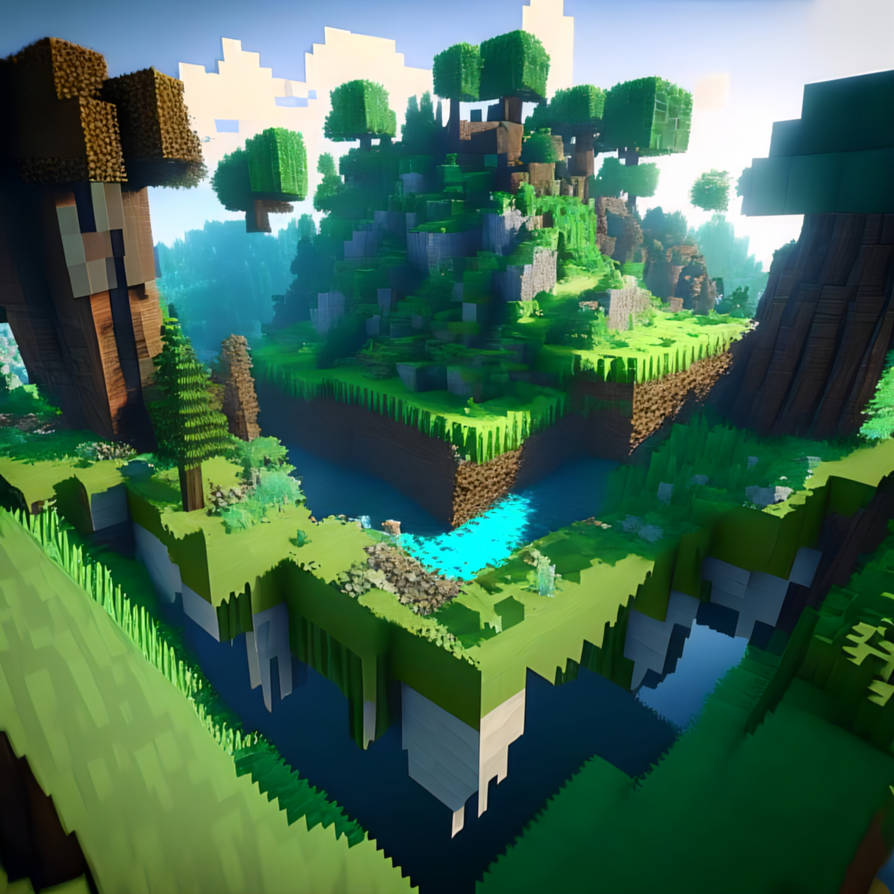 Minecraft world by Pickgameru on DeviantArt