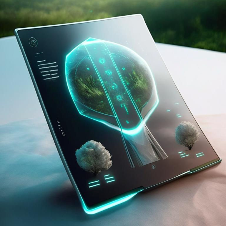 Futuristic android tablet by Pickgameru on DeviantArt