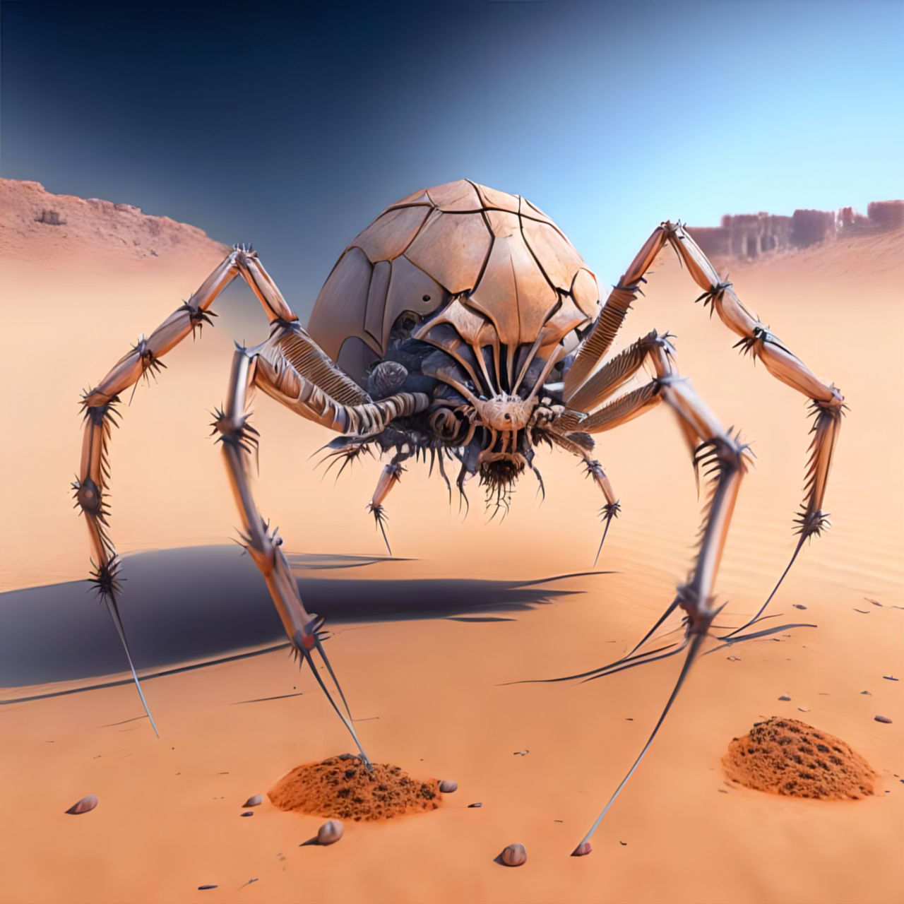 Spiders' on Mars