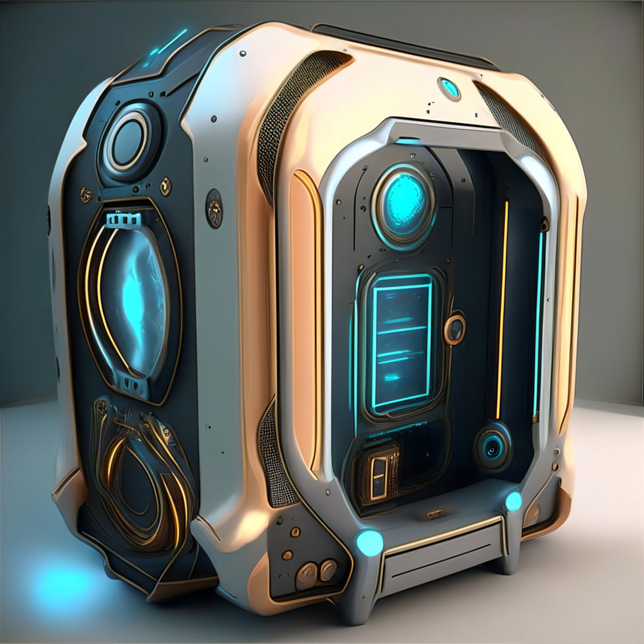 Future Computer Case Futuristic PC Case by Pickgameru on DeviantArt