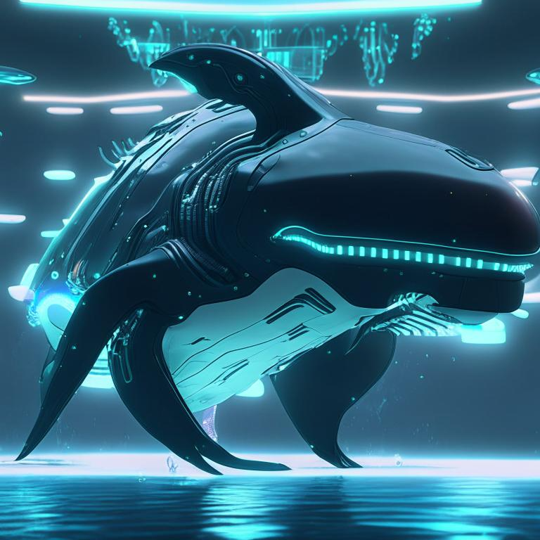 Futuristic orca by Pickgameru on DeviantArt