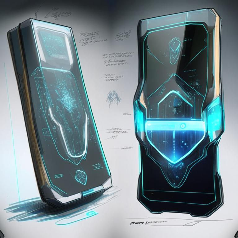 Futuristic smartphone by Pickgameru on DeviantArt
