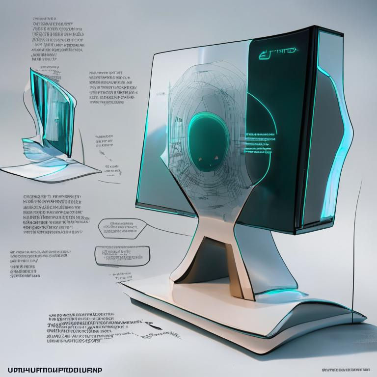 Futuristic Computer Pinterest Futuristic PC monitor by Pickgameru on DeviantArt