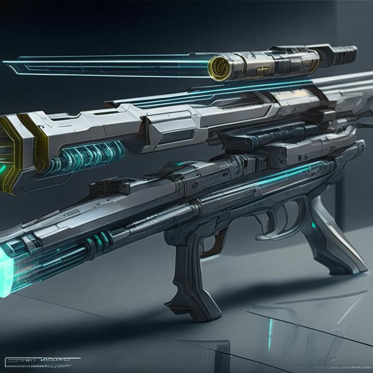 Futuristic Short Rifle Futuristic sniper rifle by Pickgameru on DeviantArt