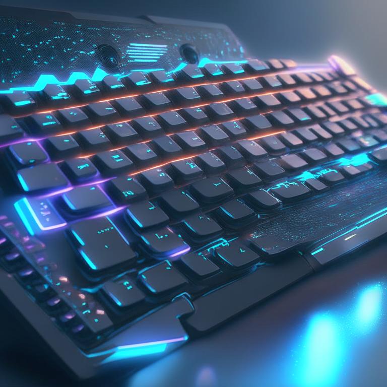 Futuristic PC keyboard by Pickgameru on DeviantArt