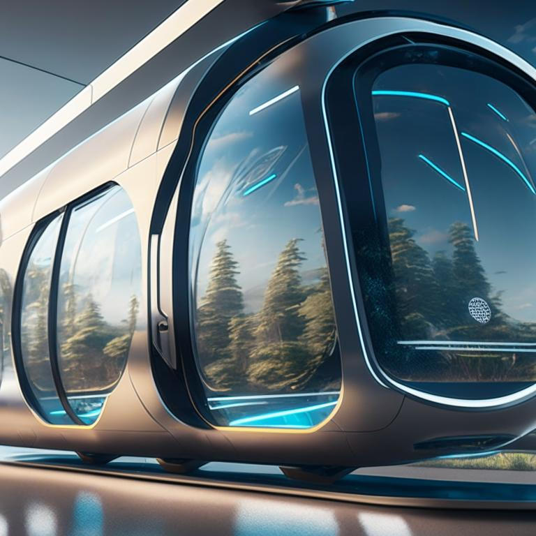 Futuristic tram by Pickgameru on DeviantArt