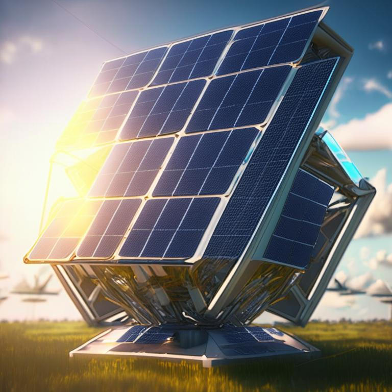 Futuristic solar panel by Pickgameru on DeviantArt