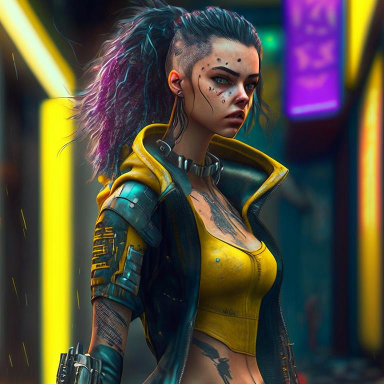 Cyberpunk 2077 Girl By Pickgameru On DeviantArt cyberpunk-2077-girl-by-pickgameru-on-deviantart