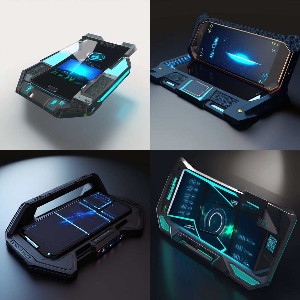 Futuristic sci-fi smartphone by Pickgameru on DeviantArt