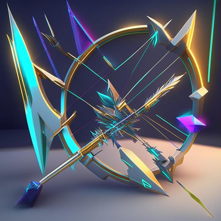Futuristic bow by Pickgameru on DeviantArt