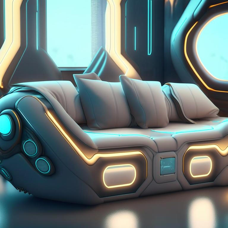 Futuristic sofa by Pickgameru on DeviantArt