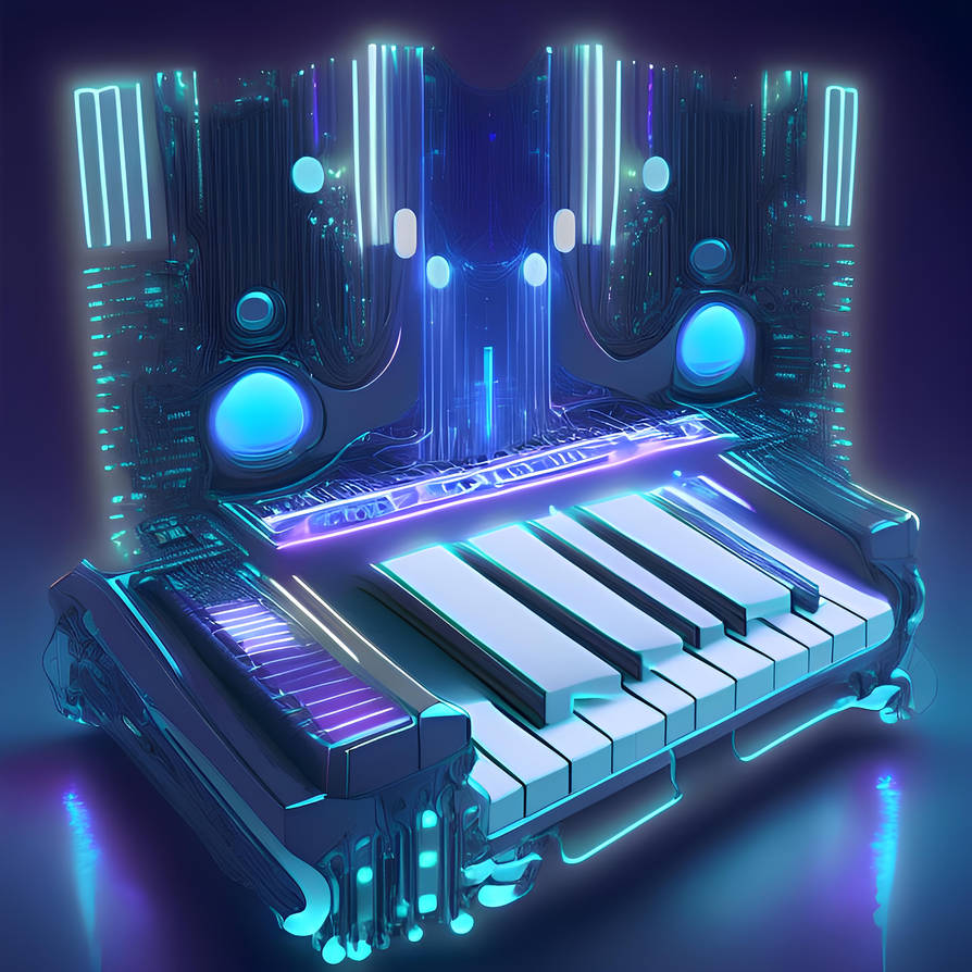 Futuristic Key Instrument Futuristic piano by Pickgameru on DeviantArt