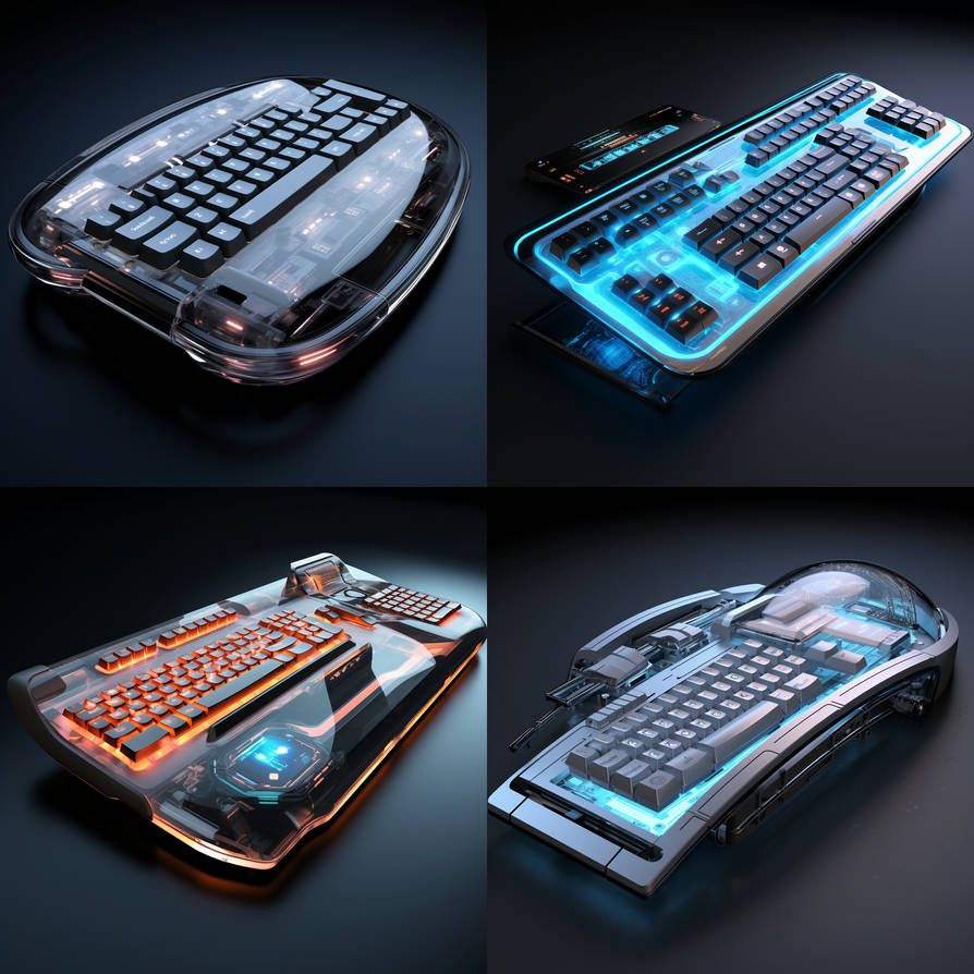 Future Computer Keybords Futuristic PC keyboard by Pickgameru on DeviantArt