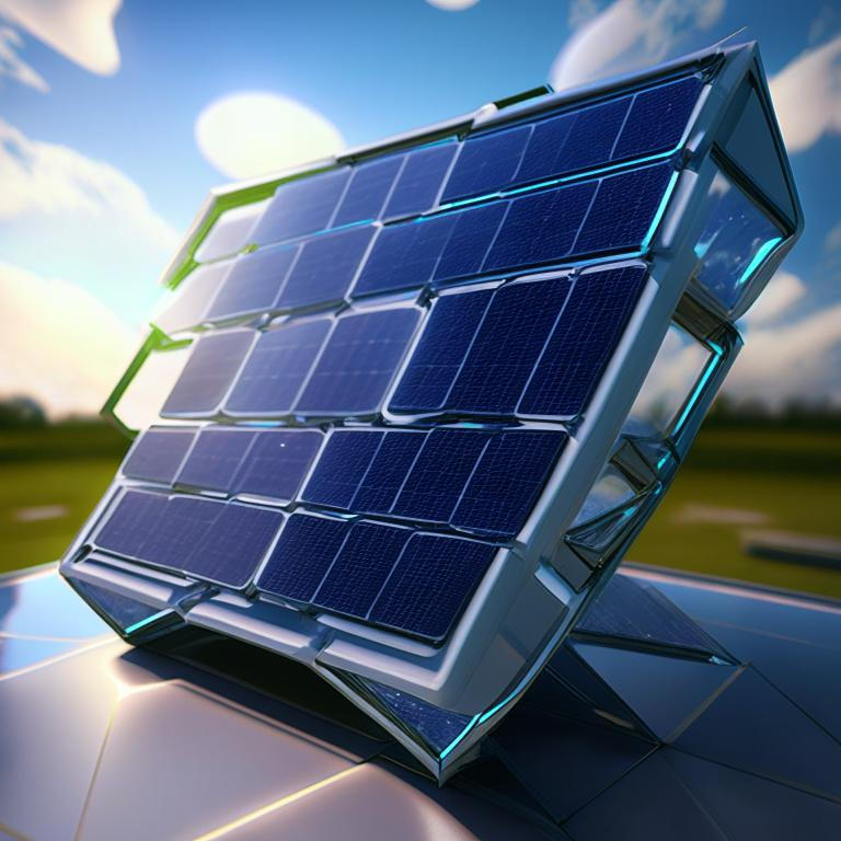 Futuristic solar panel by Pickgameru on DeviantArt
