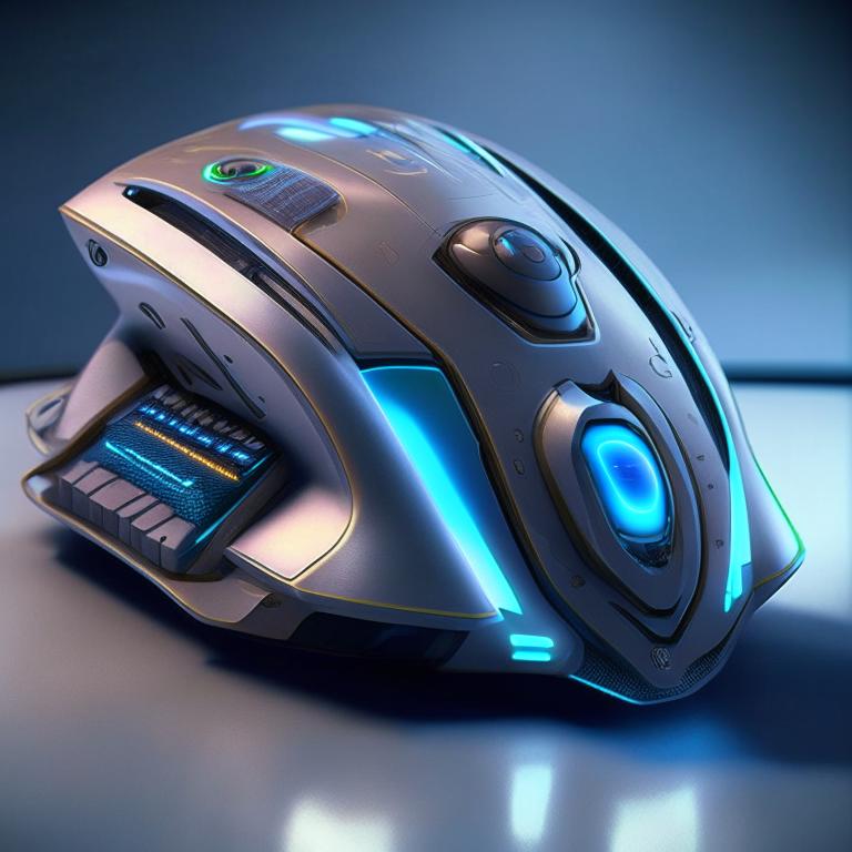 Futuristic PC mouse by Pickgameru on DeviantArt