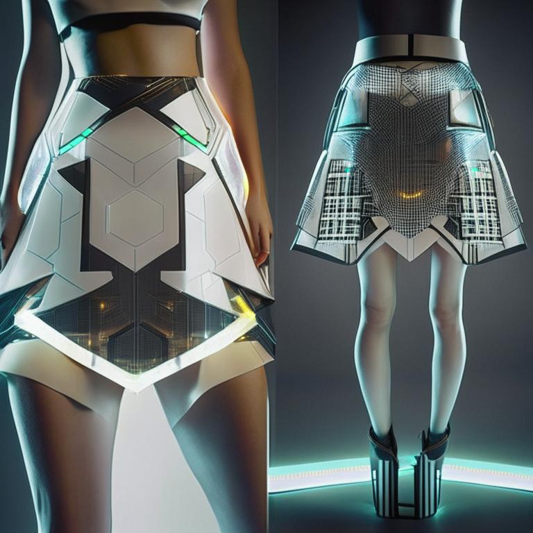 Futuristic female clothes by Pickgameru on DeviantArt