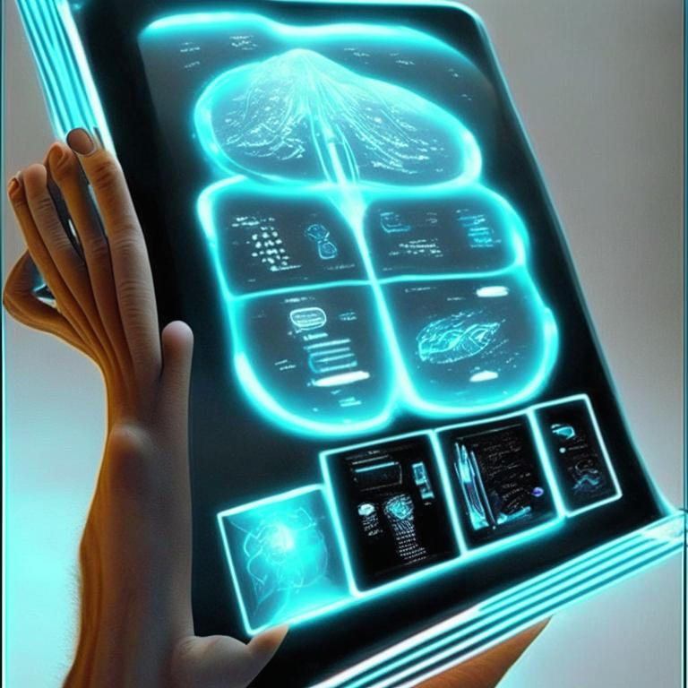 Futuristic tablet by Pickgameru on DeviantArt