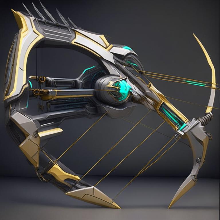 Futuristic bow by Pickgameru on DeviantArt