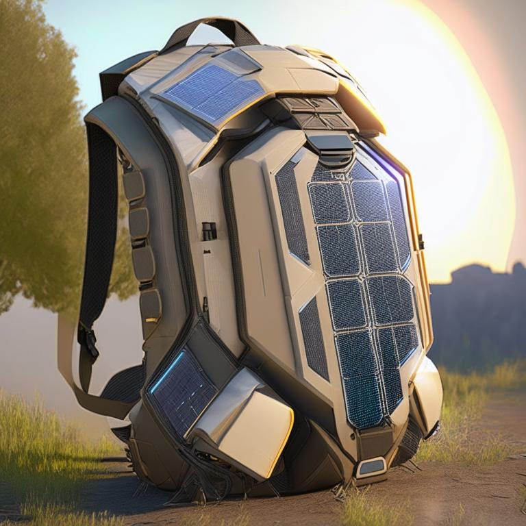 Futuristic backpack by Pickgameru on DeviantArt