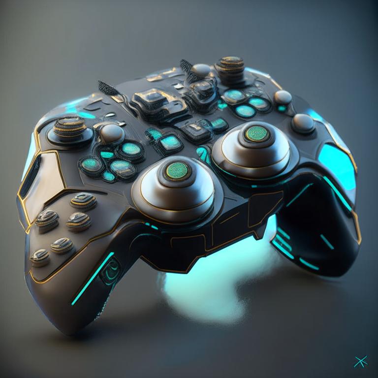Futuristic Controller For Games By Pickgameru On DeviantArt futuristic-controller-for-games-by-pickgameru-on-deviantart