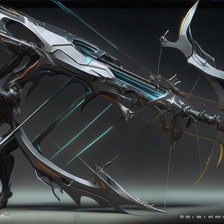 Futuristic bow by Pickgameru on DeviantArt