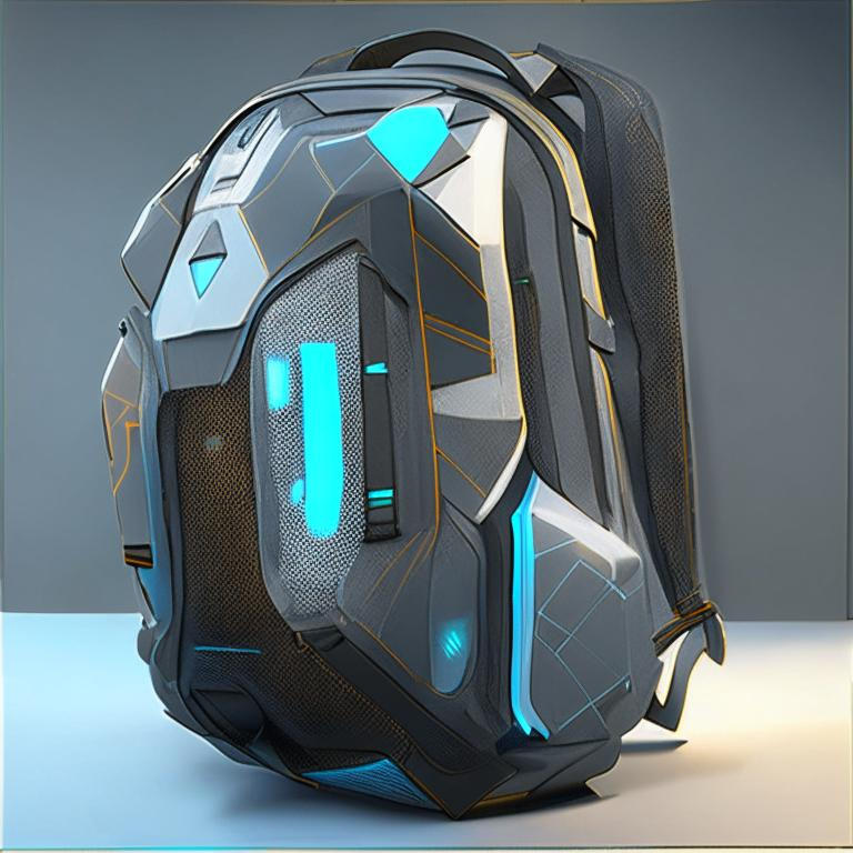 Futuristic backpack by Pickgameru on DeviantArt
