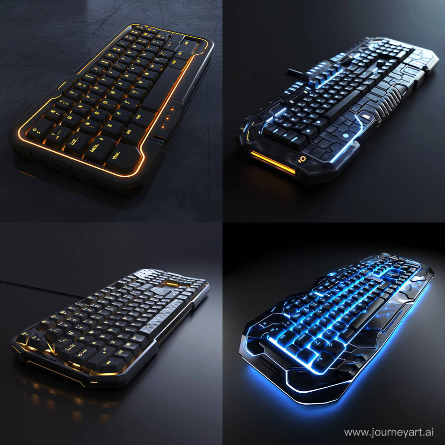 Futuristic PC keyboard by Pickgameru on DeviantArt