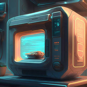 Futuristic microwave