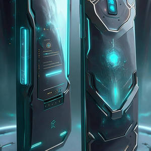 Futuristic smartphone