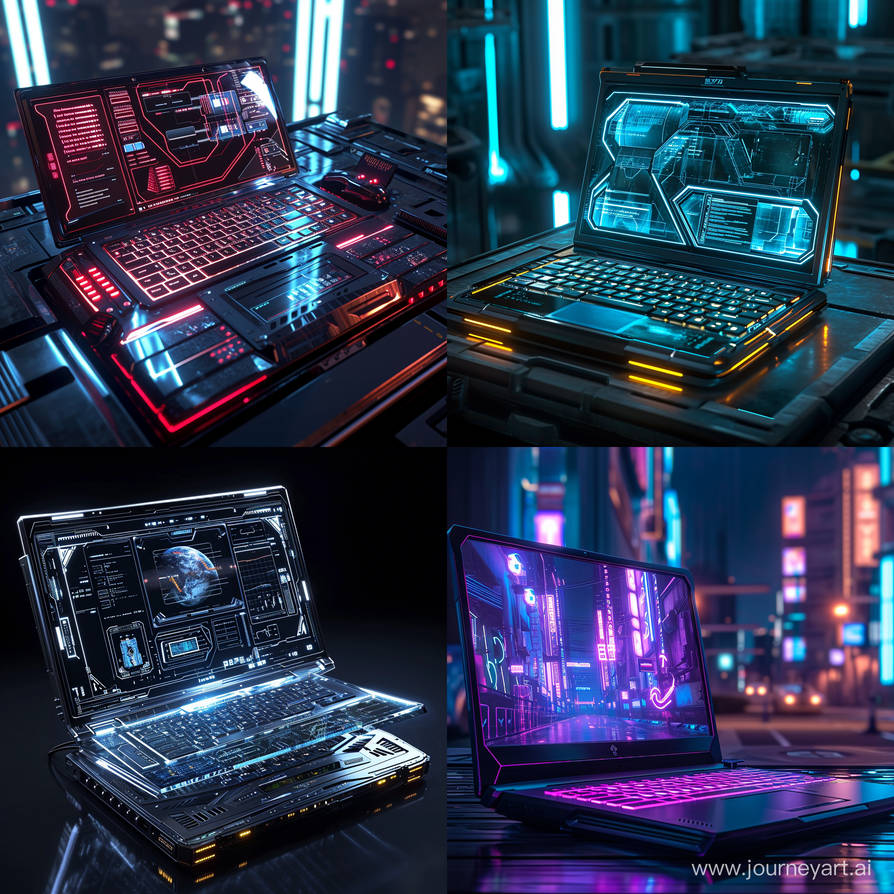 Futuristic Portable Computer Futuristic laptop by Pickgameru on DeviantArt