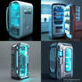 Futuristic fridge